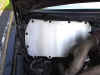 View from front of car